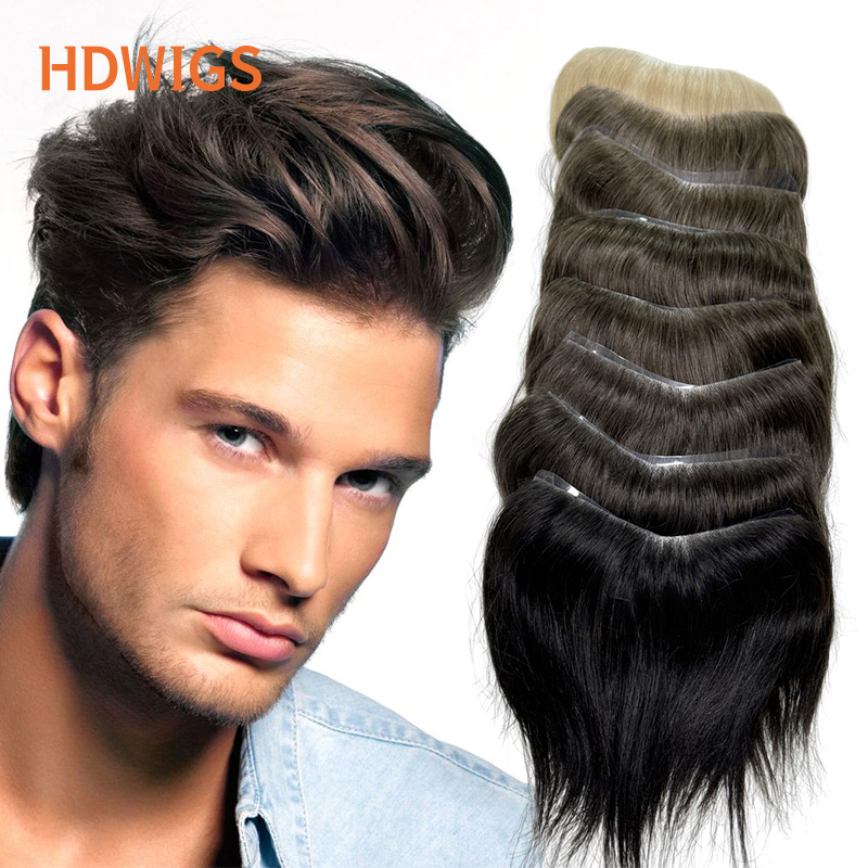 남성용 스트레이트 V스타일 헤어라인 HDWIGS 인모  - Ethnic Fashion India 리뷰 및 가격